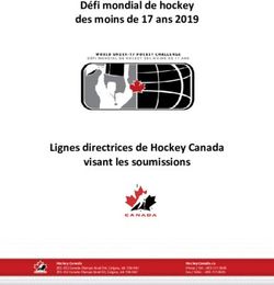 Défi mondial de hockey des moins de 17 ans 2019 - Lignes directrices de Hockey Canada visant les soumissions