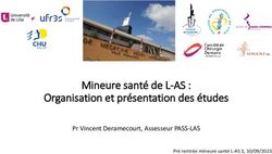 Mineure sant&eacute; de L-AS : Organisation et pr&eacute;sentation des &eacute;tudes - Pr Vincent Deramecourt, Assesseur PASS-LAS - Site PACES