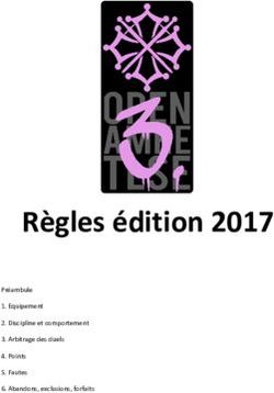 Règles édition 2017 - OGN Toulouse AMHE