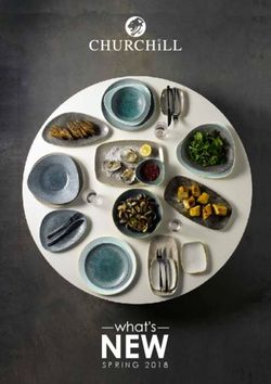 SPRING 2018 - Harbour Food Service Equipment