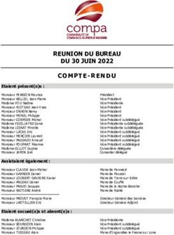 REUNION DU BUREAU DU 30 JUIN 2022 COMPTE-RENDU