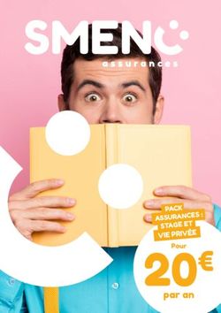 20&euro; PACK ASSURANCES : STAGE ET VIE PRIV&Eacute;E - SMENO