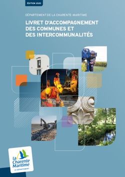 LIVRET D'ACCOMPAGNEMENT DES COMMUNES ET DES INTERCOMMUNALITÉS ...