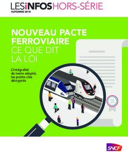 NOUVEAU PACTE FERROVIAIRE - CE QUE DIT LA LOI L'intégralité du texte adopté, les points clés décryptés