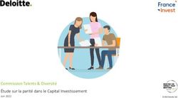 Commission Talents & Diversit&eacute; - &Eacute;tude sur la parit&eacute; dans le Capital Investissement