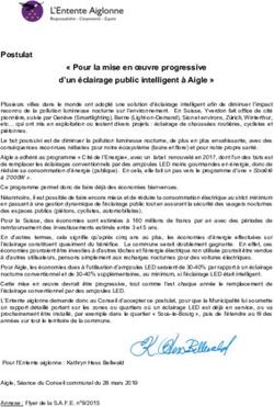 Postulat - L'Entente Aiglonne