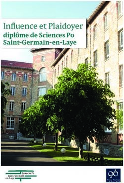 Influence et Plaidoyer - dipl&ocirc;me de Sciences Po Saint-Germain-en-Laye
