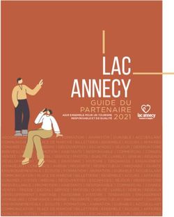 LAC ANNECY GUIDE DU PARTENAIRE 2021 - Lac d'Annecy
