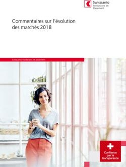 Commentaires sur l'évolution des marchés 2018 - Swisscanto ...