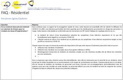 FAQ - Résidentiel Personnes âgées/Ouderen - Résidentiel