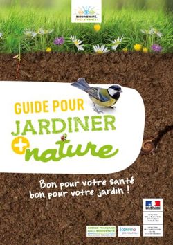 JARDINER GUIDE POUR Bon pour votre sant bon pour votre jardin !