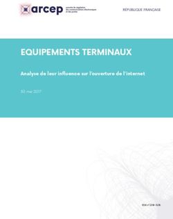 EQUIPEMENTS TERMINAUX - Analyse de leur influence sur l'ouverture de l'internet 30 mai 2017 - Les archives de l'Arcep