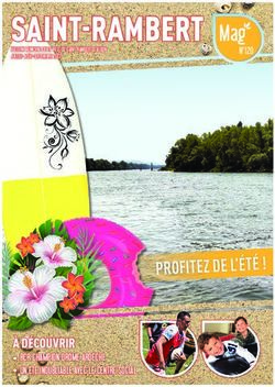 SAINT-RAMBERT Mag - PROFITEZ DE L'&Eacute;T&Eacute; ! - Mairie de Saint Rambert d'Albon