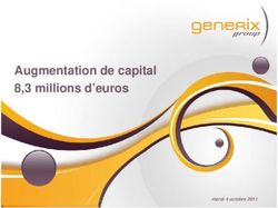 Augmentation de capital 8,3 millions d'euros - mardi 4 octobre 2011 - Generix Group