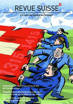REVUE SUISSE - Schweizer Revue