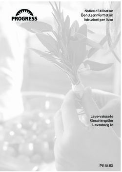 Notice d'utilisation Benutzerinformation Istruzioni per l'uso - Lave-vaisselle Geschirrspüler Lavastoviglie - Electrolux