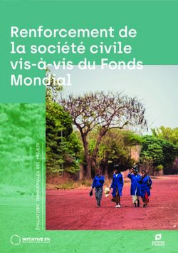 Renforcement de la société civile vis-à-vis du Fonds Mondial - Initiative 5%