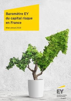 Baromètre EY du capital risque en France - Bilan annuel 2018