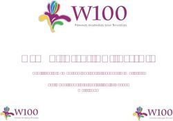 Bruxelloise, qui es-tu ? - Profil Socio-Démographique des citoyennes Bruxelloises - W100