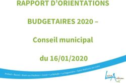 RAPPORT D'ORIENTATIONS BUDGETAIRES 2020- Conseil municipal du 16/01/2020 - Loire ...