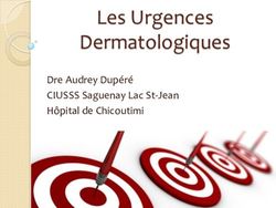 Les Urgences Dermatologiques - Dre Audrey Dup&eacute;r&eacute; CIUSSS Saguenay Lac St-Jean H&ocirc;pital de Chicoutimi - asmiq