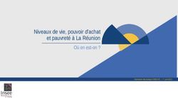 Niveaux de vie, pouvoir d'achat et pauvret&eacute; &agrave; La R&eacute;union - O&ugrave; en est-on ?