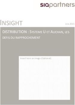 INSIGHT DISTRIBUTION : SYSTEME U ET AUCHAN, LES DEFIS DU RAPPROCHEMENT - SIA Partners