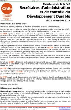 Secrétaires d'administration et de contrôle du Développement Durable - cfdt ufetam