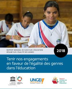 Tenir nos engagements en faveur de l'égalité des genres dans l'éducation - Unesco