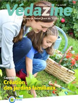 VédazineN 35- mai 2017 - Création des jardins familiaux Capoulière - Saint Jean de Védas