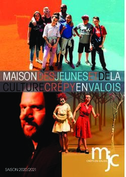 MAISONDESJEUNESETDELA CULTURECRÉPYENVALOIS - SAISON 2020/2021 - MJC Crépy-en-Valois