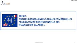BREXIT : QUELLES CONS&Eacute;QUENCES SOCIALES ET MAT&Eacute;RIELLES POUR L'ACTIVIT&Eacute; PROFESSIONNELLE DES TRAVAILLEURS SALARI&Eacute;S ? - JURIXIM