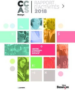 2018 RAPPORT D'ACTIVITÉS - Besancon.fr
