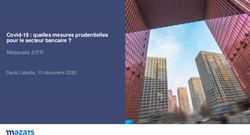 Covid-19 : quelles mesures prudentielles pour le secteur bancaire ? - EIFR