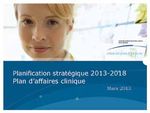 PLAN STRATÉGIQUE ET CLINIQUE 2013-2018 - Santé Montérégie