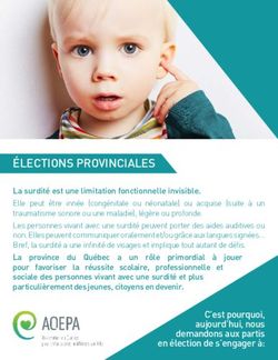 ÉLECTIONS PROVINCIALES - AQEPA