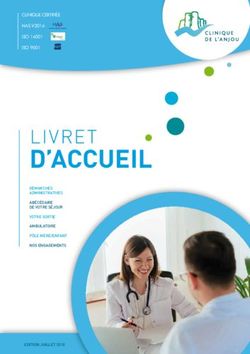 D'accueil LIVRET - HAS V2014 Clinique Certifi&eacute;e iSO 14001 iSO 9001 - Clinique Anjou