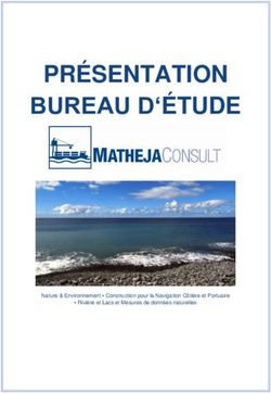 PRÉSENTATION BUREAU D'ÉTUDE - Matheja Consult