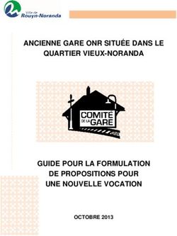ANCIENNE GARE ONR SITUÉE DANS LE QUARTIER VIEUX-NORANDA - GUIDE POUR LA FORMULATION DE PROPOSITIONS POUR UNE NOUVELLE VOCATION OCTOBRE 2013