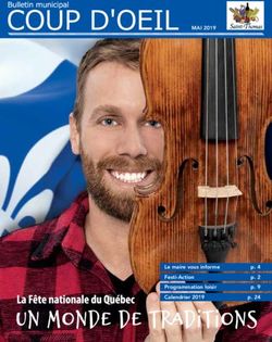 MAI 2019 - Le maire vous informe p. 4 - Municipalité de Saint-Thomas