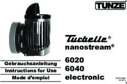 Nanostream 6020 6040 electronic - Gebrauchsanleitung Instructions for Use Mode d'emploi - SHOP