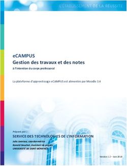 ECAMPUS Gestion des travaux et des notes - à l'intention du corps professoral - Université de Saint ...