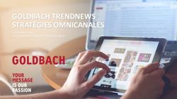 GOLDBACH TRENDNEWS STRAT&Eacute;GIES OMNICANALES - SEPTEMBRE 2020 EN COLLABORATION AVEC TRENDEXPLORER - Goldbach Group