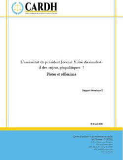 L'assassinat du pr&eacute;sident Jovenel Mo&iuml;se dissimule-t- il des enjeux g&eacute;opolitiques ? Pistes et r&eacute;flexions - CARDH