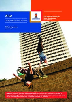 2022 Undergraduate faculty brochure - University of Pretoria