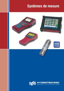 Systèmes de mesure - Hydrotechnik