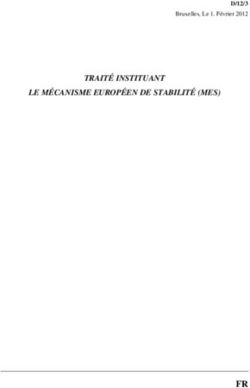 TRAITÉ INSTITUANT LE MÉCANISME EUROPÉEN DE STABILITÉ (MES) - D/12/3 Bruxelles, Le 1. Février 2012 - Astrid