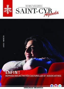 SAINT-CYR ENFIN ! REPRISE DES ACTIVITÉS CULTURELLES ET ASSOCIATIVES