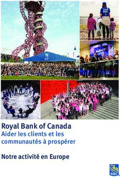 Royal Bank of Canada Aider les clients et les communautés à prospérer Notre activité en Europe - RBC.com