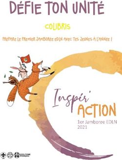 DÉFIE TON UNITÉ COLIBRIS - PRÉPARE LE PREMIER JAMBORÉE EDLN AVEC TES JEUNES À L'ANNÉE !